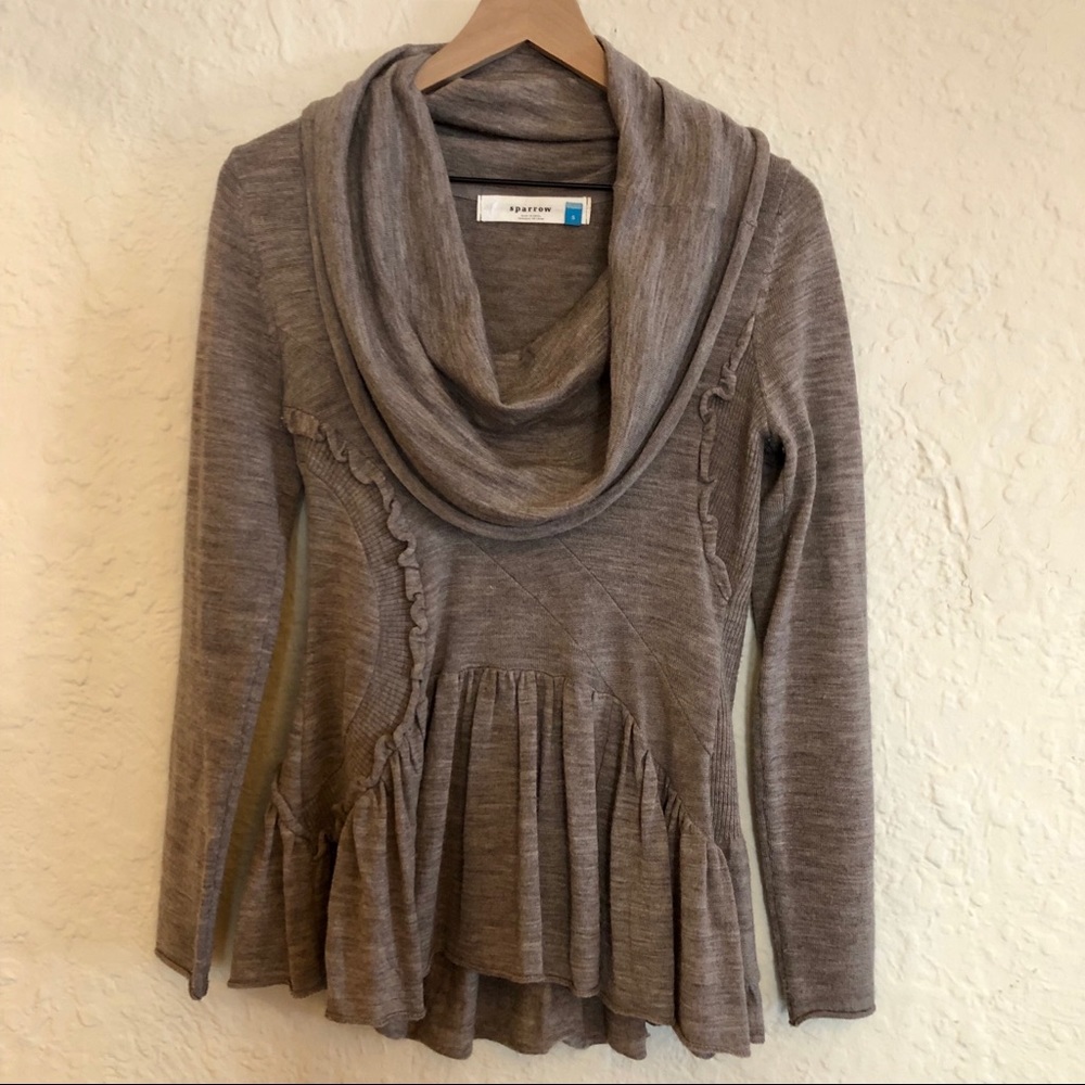 Anthropologie Sparrow Winter Beauty Pullover